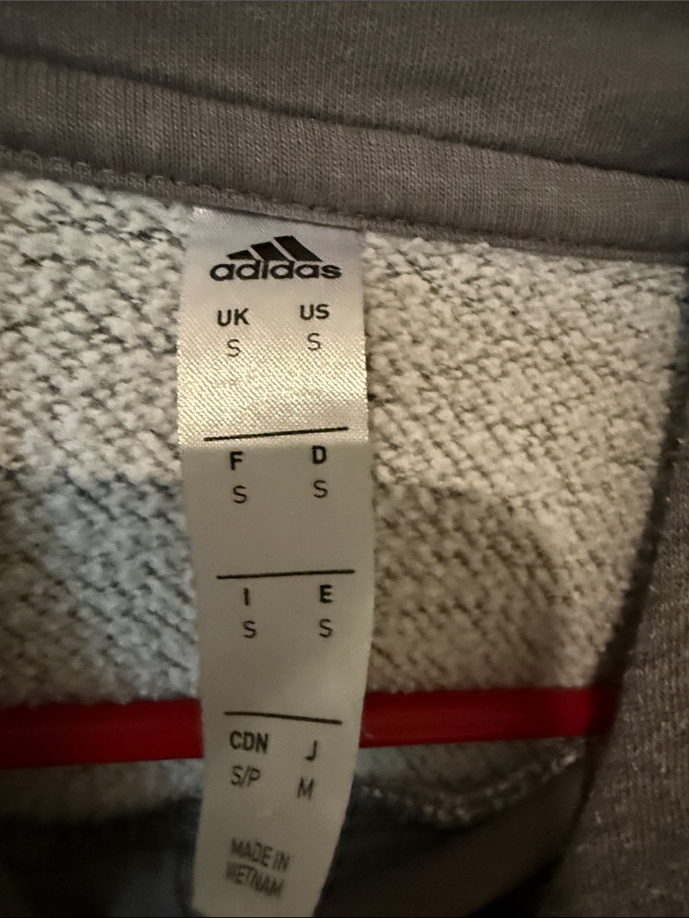 adidas Gray North Carolina FC Soccer Pullover - Picture 6 of 7